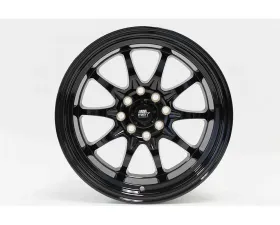 MST MT11 Series Wheel 15x8.0 4x100/4x114.3 0mm Glossy Black