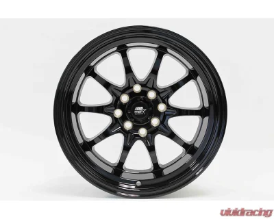 MST MT11 Series Wheel 16x8.0 5x100/5x114.3 15mm Glossy Black - 11-6817-15-BLK