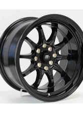 MST MT11 Series Wheel 15x9.0 4x100/4x114.3 0mm Glossy Black                                     - 11-5916-0-BLK - Image 2