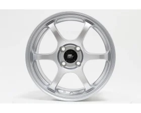 MST MT40 Series Wheel 15x6.5 4X100 38mm Glossy Silver