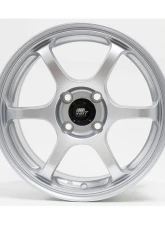 MST MT40 Series Wheel 15x6.5 4X100 38mm Glossy Silver                                     - 40-56549-38-SIL - Image 4