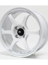 MST MT40 Series Wheel 16x7.0 5X114.3 38mm Glossy White                                     - 40-6765-38-WHT - Image 3