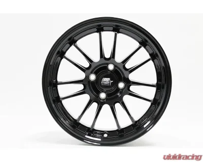 MST MT45 Series Flow Formed Wheel 15x7.0 4X100 35mm Glossy Black - 45-5749-35-BLK