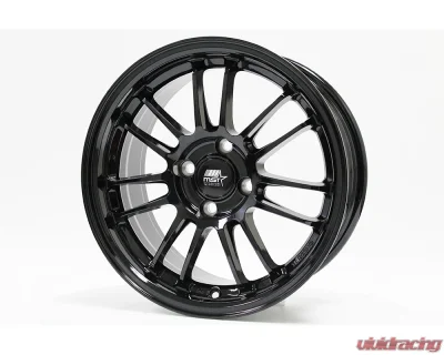 MST MT45 Series Flow Formed Wheel 16x7.0 5X114.3 35mm Glossy Black - 45-6765-35-BLK