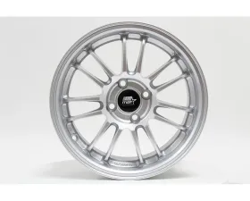 MST MT45 Series Flow Formed Wheel 15x7.0 4X100 35mm Glossy Silver