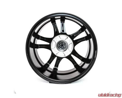 MST Saber Series Wheel 17x7.0 5x100 45mm Glossy Black w/ Machined Face - 8014-7780