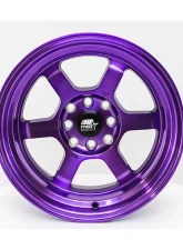 MST Time Attack Series Wheel 15x8.0 4x100/4x114.3 0mm Cosmic Purple                                     - 01T-5816-0-PUR - Image 4