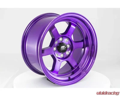 MST Time Attack Series Wheel 15x8.0 4x100/4x114.3 0mm Cosmic Purple - 01T-5816-0-PUR