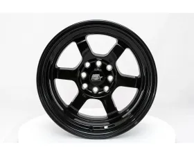 MST Time Attack Series Wheel 15x8.0 4x100/4x114.3 0mm Glossy Black