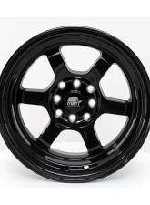 MST Time Attack Series Wheel 16x8.0 4x100 20mm Glossy Black                                     - 01T-6849-20-BLK - Image 4