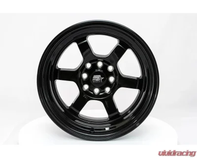 MST Time Attack Series Wheel 17x9.0 4x100 20mm Glossy Black - 01T-7949-20-BLK