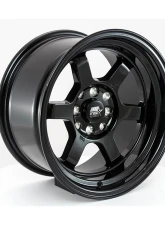 MST Time Attack Series Wheel 17x9.0 5x114.3 20mm Glossy Black                                     - 01T-7965-20-BLK - Image 2