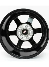 MST Time Attack Series Wheel 16x8.0 4x100 20mm Glossy Black                                     - 01T-6849-20-BLK - Image 4