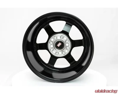 MST Time Attack Series Wheel 17x9.0 4x100 20mm Glossy Black - 01T-7949-20-BLK