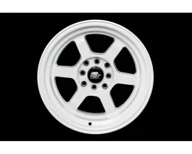 MST Time Attack Series Wheel 15x8.0 4x100/4x114.3 0mm Glossy White