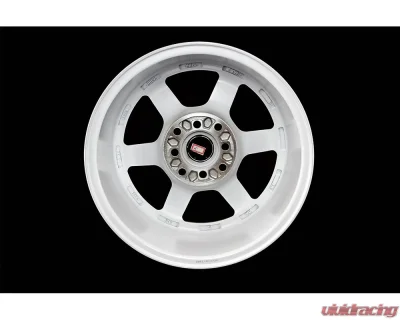 MST Time Attack Series Wheel 17x9.0 4x100 20mm Glossy White - 01T-7949-20-WHT