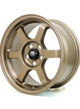 MST Time Attack Series Wheel 15x7.0 5x100 20mm Matte Bronze                                     - 01T-5780-20-MBZ - Image 3