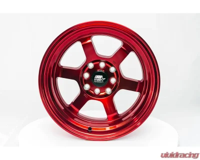 MST Time Attack Series Wheel 15x8.0 4x100/4x114.3 0mm Ruby Red - 01T-5816-0-FRED