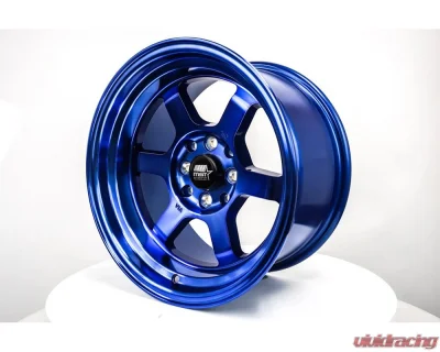 MST Time Attack Series Wheel 15x8.0 4x100/4x114.3 0mm Sonic Blue - 01T-5816-0-BLU