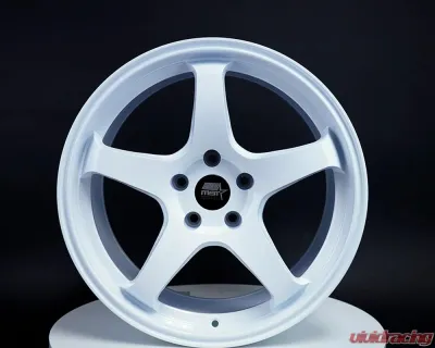 MST Flow Formed CR Series Wheel 18x8.5 5x114.3 +35mm Alabaster White - D2-88565-35-ABW