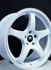 MST Flow Formed CR Series Wheel 18x8.5 5x114.3 +35mm Alabaster White                                     - D2-88565-35-ABW - Image 2