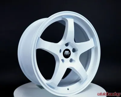MST Flow Formed CR Series Wheel 18x8.5 5x114.3 +35mm Alabaster White - D2-88565-35-ABW