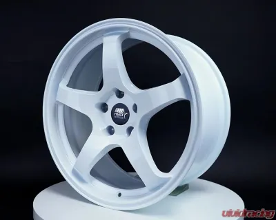 MST Flow Formed CR Series Wheel 18x8.5 5x114.3 +35mm Alabaster White - D2-88565-35-ABW