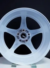 MST Flow Formed CR Series Wheel 18x8.5 5x114.3 +35mm Alabaster White                                     - D2-88565-35-ABW - Image 4