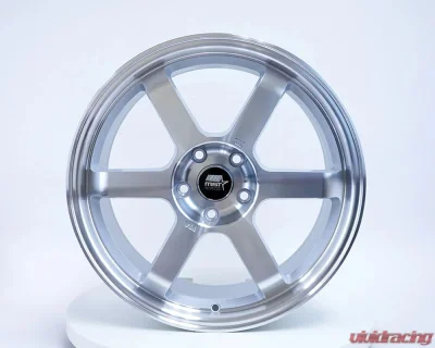 MST Wheels Time Attack Series  18x8.5 5x114.3 +40mm Machined - D3-88565-40-MAC