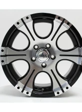 Scale 4x4 Ace Series S333 Wheel 16x8.0 6x139.7 0mm Black w/ Machined Face                                     - S333-6883 - Image 4