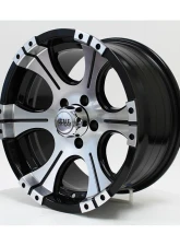 Scale 4x4 Ace Series S333 Wheel 15x8.0 5x114.3 0mm Black w/ Machined Face                                     - S333-5865 - Image 3