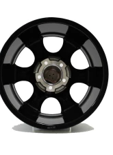 Scale 4x4 Ace Series S333 Wheel 16x8.0 6x139.7 0mm Black w/ Machined Face                                     - S333-6883 - Image 4