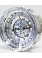 Scale 4x4 Bandit II Series Wheel 15x7.0 5x139.7 -6mm Machined Clear Coat                                     - S62-5785 - Image 2