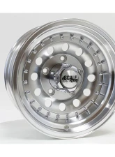 Scale 4x4 Bandit II Series Wheel 15x8.0 5x139.7 -19mm Machined Clear Coat                                     - S62-5885 - Image 3