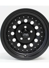 Scale 4x4 Bandit II Series Wheel 16x8.0 6x139.7 0mm Matte Black                                     - S762-6883 - Image 4