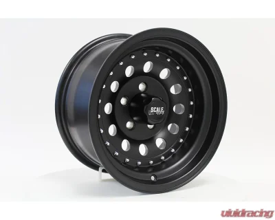 Scale 4x4 Bandit II Series Wheel 15x7.0 5x114.3 -6mm Matte Black - S762-5765