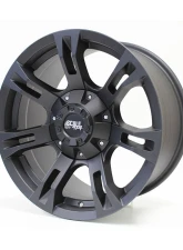 Scale 4x4 Buckshot Series Wheel 17x9.0 5x114.3/5x127 -6mm Matte Black                                     - S7077-7929 - Image 2