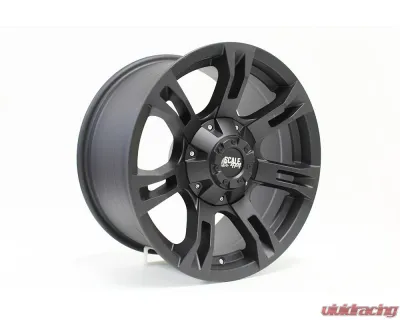 Scale 4x4 Buckshot Series Wheel 17x9.0 5x114.3/5x127 -6mm Matte Black - S7077-7929