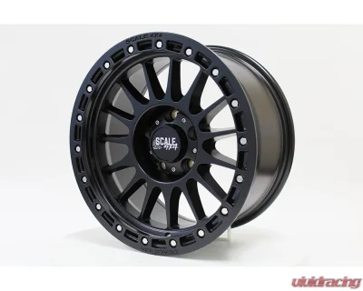 Scale 4x4 S01 Series Wheel 17x8.5 5x127 | 5x5 0mm Matte Black - S01-78573-0-MBK