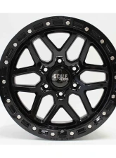 Scale 4x4 S02 Series Wheel 17x8.5 6x139.7 -10mm Glossy Black                                     - S02-78583-N10-BLK - Image 3