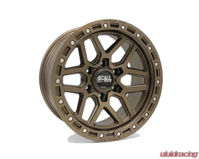 Scale 4x4 S02 Series Wheel 17x8.5 6x139.7 -10mm Matte Bronze - S02-78583-N10-MBZ