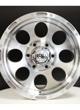 Scale 4x4 S52 Series Wheel 15x10 6x139.7 -46mm Silver w/ Machined Face                                     - S52-5183-N46-MAC - Image 4