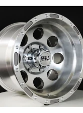 Scale 4x4 S52 Series Wheel 15x10 6x139.7 -46mm Silver w/ Machined Face                                     - S52-5183-N46-MAC - Image 2