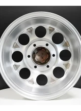 Scale 4x4 S52 Series Wheel 15x10 6x139.7 -46mm Silver w/ Machined Face                                     - S52-5183-N46-MAC - Image 4