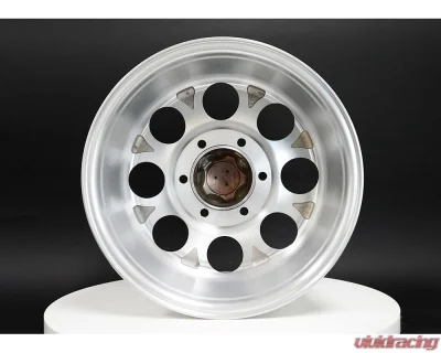 Scale 4x4 S52 Series Wheel 16x10 6x139.7 -27mm Silver w/ Machined Face - S52-6183-N27-MAC