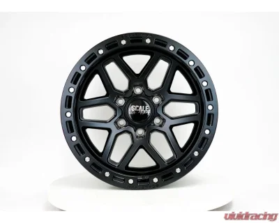 Scale 4x4 S02 Wheels 17x8.5 6x139.7 Matte Black - S02-78583-N10-MBK