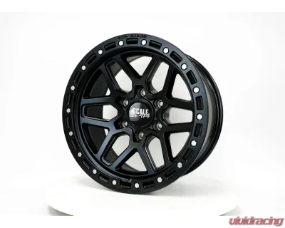 Scale 4x4 S02 Wheels 17x8.5 6x139.7 Matte Black - S02-78583-N10-MBK