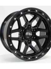 Scale 4x4 S02 Wheels 17x8.5 6x139.7 Matte Black                                     - S02-78583-N10-MBK - Image 4