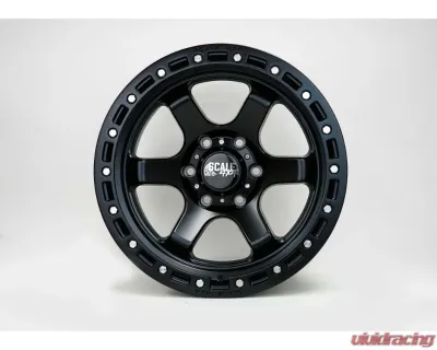 Scale 4x4 S03 Wheels 17x9.0 6x139.7 Matte Black - S03-7983-N25-MBK