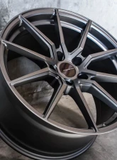 Rosenstein Delta Wheel 18x8.5 5x108mm +35mm Matte Gunmetal                                     - D1-88551-35-MGM - Image 3